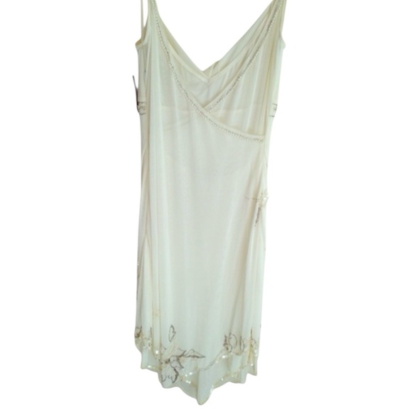 NEW Cache Embellished Beaded ivory evening Dress - Picture 7 of 7